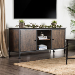 Broadland Medium Weathered Oak 60" TV Stand