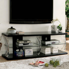 Ernst Black/Clear 60" TV Stand