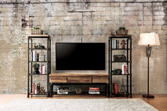 Kebbyll Antique Black/Natural Tone 3 Pc. Set (TV + 2 PC)