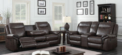 Chenai Brown Sofa + Love Seat