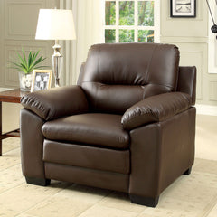 PARMA Brown Single Chair, Brown