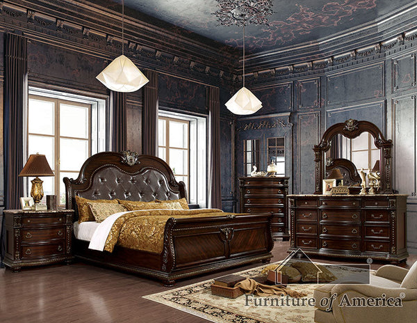 Fromberg Brown Cherry E.King Bed