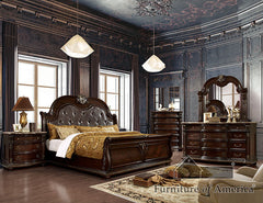 Fromberg Brown Cherry Cal.King Bed