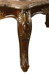 Britney Traditional Style End Table in Cherry finish Wood