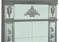 Astrid Modern Style Mirror with Metal Finish