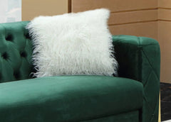Emerald Modern Sofa and Loveseat in Emerald Green Color by Cosmos Furniture