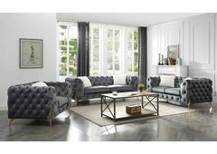 Moderno Contemporary Sofa and Loveseat by Galaxy Furniture