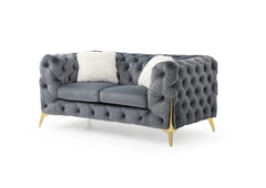 Moderno Contemporary Sofa and Loveseat by Galaxy Furniture
