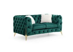 Moderno Contemporary Sofa and Loveseat by Galaxy Furniture