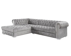 Monica Modern Sectional in Grey Color by Galaxy Furniture