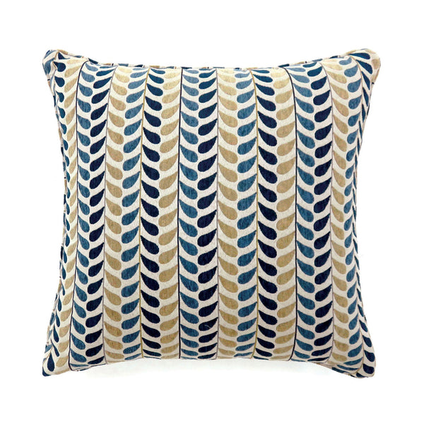 Dropp Blue/Yellow 22" X 22" Pillow, Blue & Yellow (2/CTN)