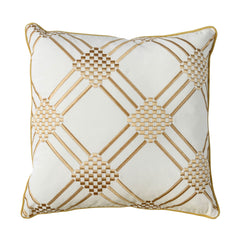 Pam Ivory/Yellow 20" X 20" Pillow, Ivory & Yellow (2/CTN)