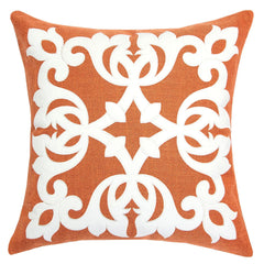 Trudy Orange 20" X 20" Pillow, Spice