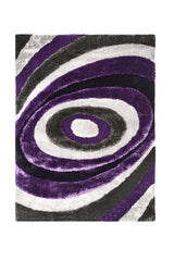 Winnipeg Gray/Purple 5' X 8' Area Rug