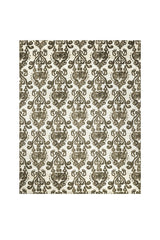 Acanthus Beige/Brown 5' X 8' Area Rug