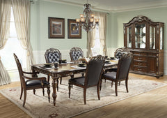 Rosanna Cherry Wood Finish Dining Room Set by Cosmos Furniture