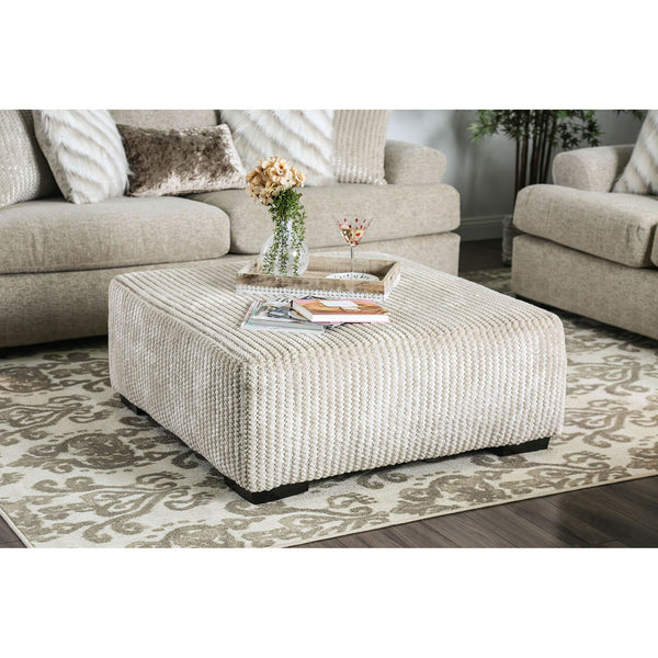 Anthea Beige Ottoman