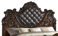 Santa Monica 6Pc Traditional Bedroom Set in Cherry Finish by Cosmos Furniture