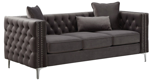 Acme Furniture Gillian II Sofa in Dark Gray 53385