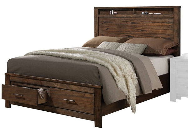 Acme Merrilee King Storage Bed in Oak 21677EK