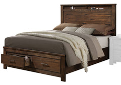 Acme Merrilee King Storage Bed in Oak 21677EK