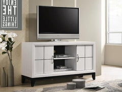 Akerson Chalk White 55" TV Stand