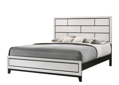 Akerson Chalk White Panel Bedroom Set