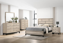 Akerson Driftwood Panel  Bedroom Set