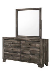 Atticus Brown Platform Bedroom Set