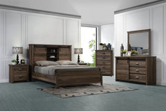 Calhoun Brown Bookcase Bedroom Set