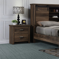 Calhoun Brown Bookcase Bedroom Set