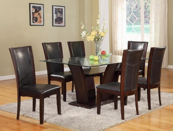 Camelia Espresso Rectangular Dining Set