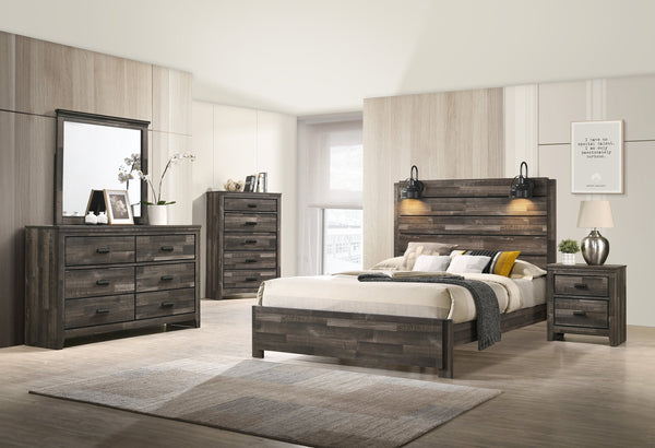 Carter Brown Platform Bedroom Set