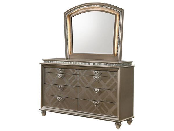 Cristal Gold Dresser