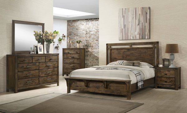 Curtis Brown Panel Bedroom Set