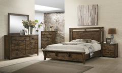 Curtis Brown Panel Bedroom Set