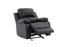 Daytona Black 3-Piece Reclining Living Room Set