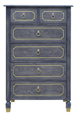 Acme Furniture House Marchese 6-Drawer Chest in Tobacco 28906