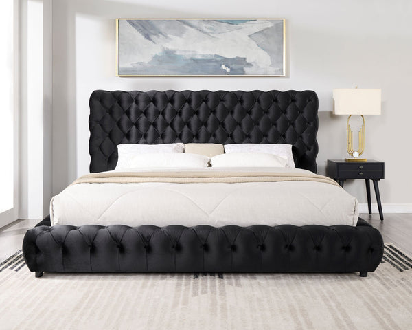 Dream Black King Platform Bed