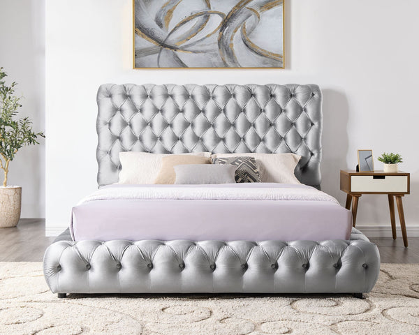 Dream Gray Queen Platform Bed