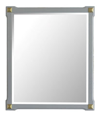 Acme Furniture House Marchese Mirror in Pearl Gray 28864
