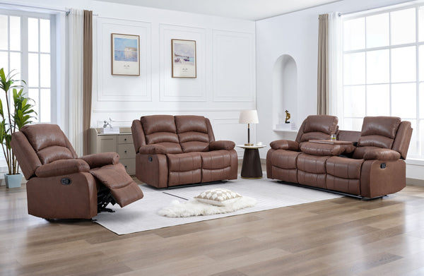 Dynamo Palomino 3-Piece Reclining Living Room Set