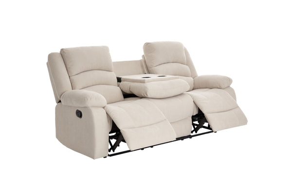 Dynamo Sand 3-Piece Reclining Living Room Set