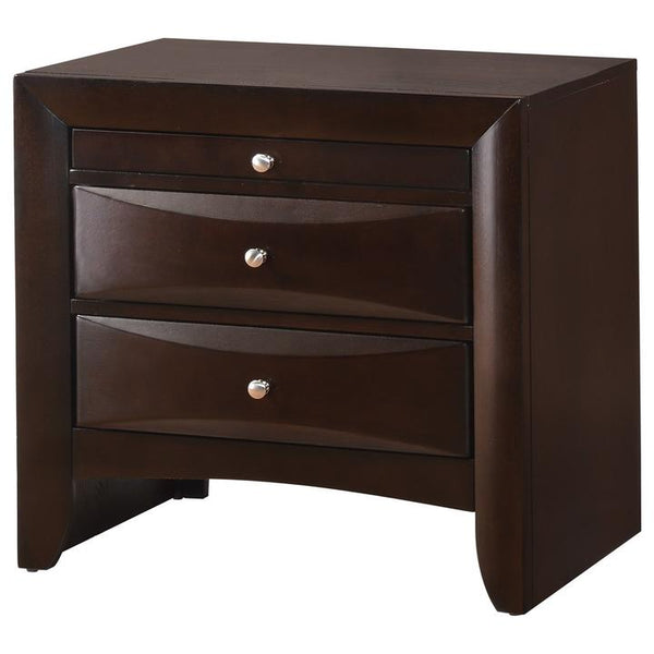 Emily Dark Cherry Nightstand