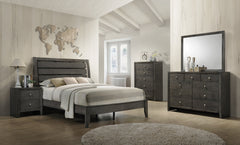 Evan Gray Panel Bedroom Set