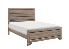 Farrow Grayish Brown Panel Bedroom Set