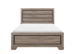 Farrow Grayish Brown Panel Bedroom Set