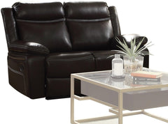 Acme Furniture Corra Motion Loveseat in Espresso 52051