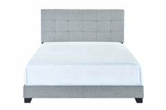Florence Gray Upholstered Full Bed