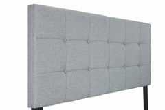 Florence Gray Upholstered Full Bed